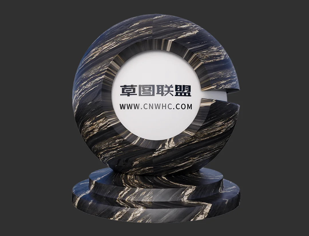 奥力斯特岩板Enscape材质SketchUp材质贴图下载0260