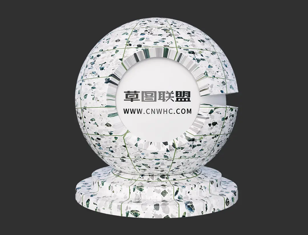 Enscape水磨石SketchUp地面材质贴图下载238