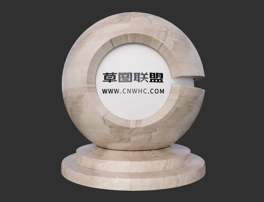 奥力斯特岩板Enscape材质SketchUp材质贴图下载0276