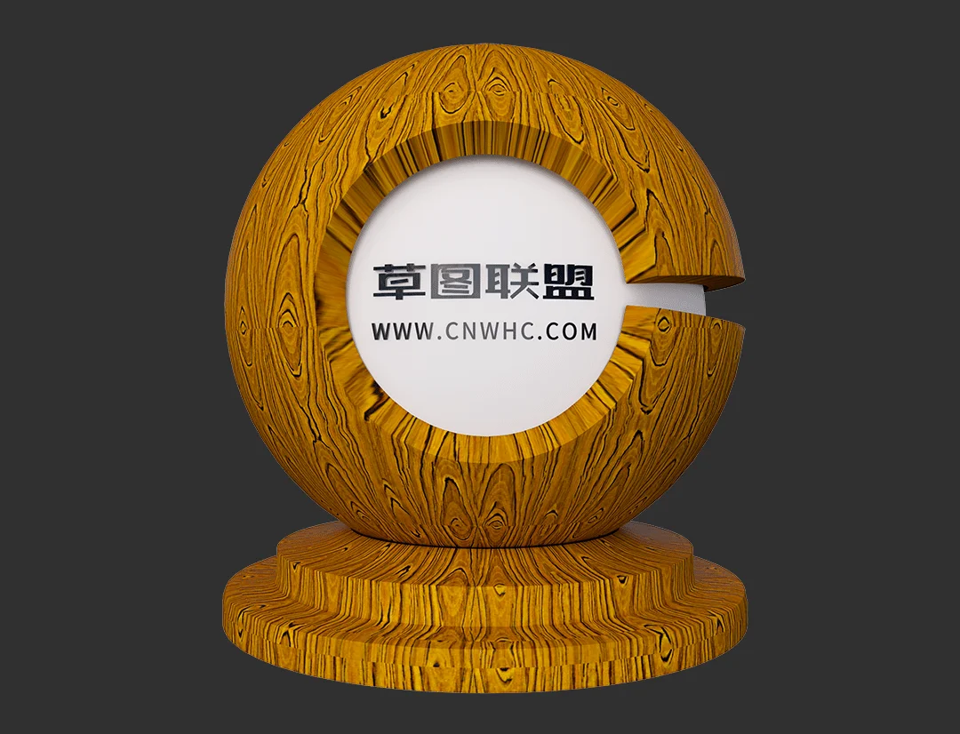 科定KD科技实木木皮板材Enscape材质SketchUp材质贴图下载0216