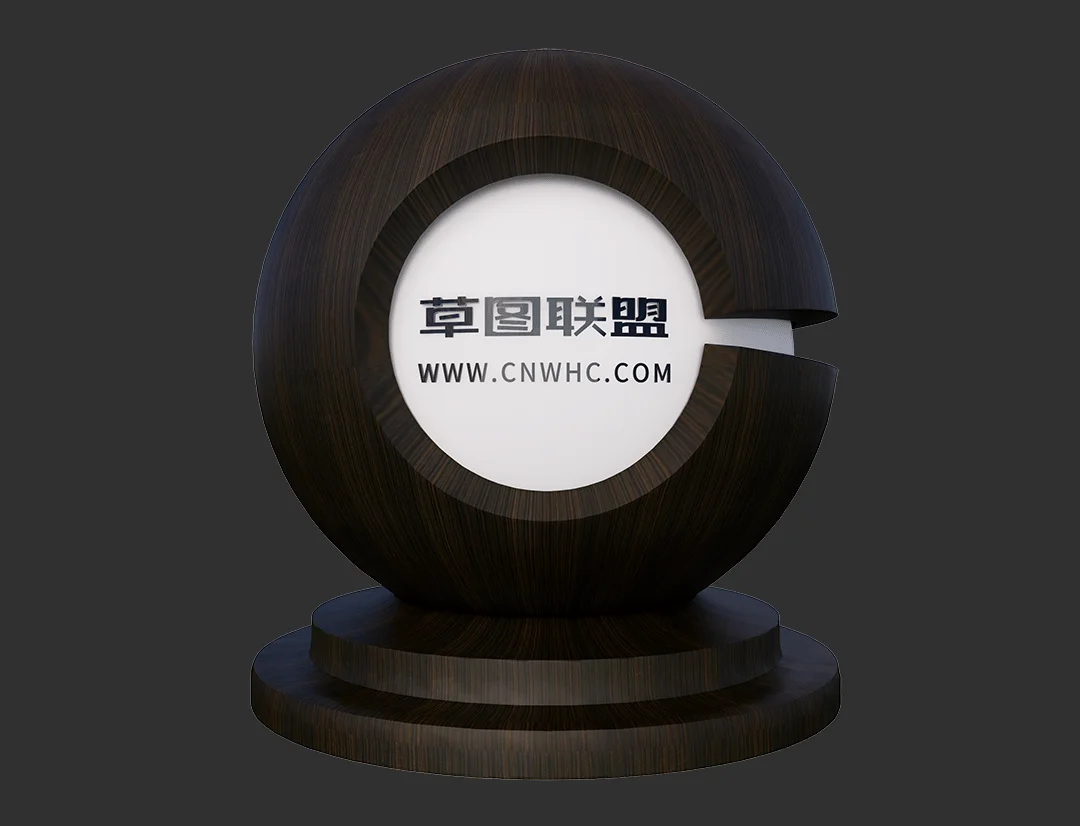 科定KD科技实木木皮板材Enscape材质SketchUp材质贴图下载0232