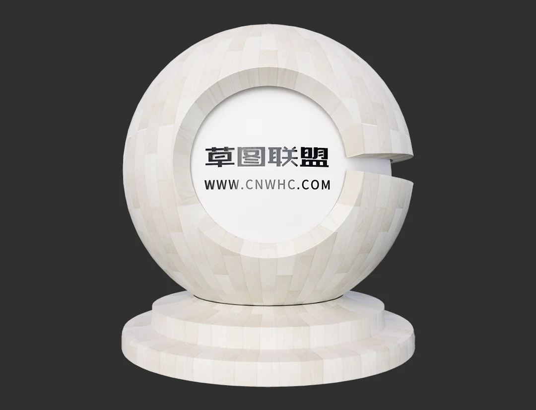 长颈鹿国产强化木地板Enscape材质SketchUp材质贴图下载0443