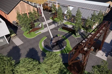 Enscape工厂厂房场景SketchUp草图大师模型下载965