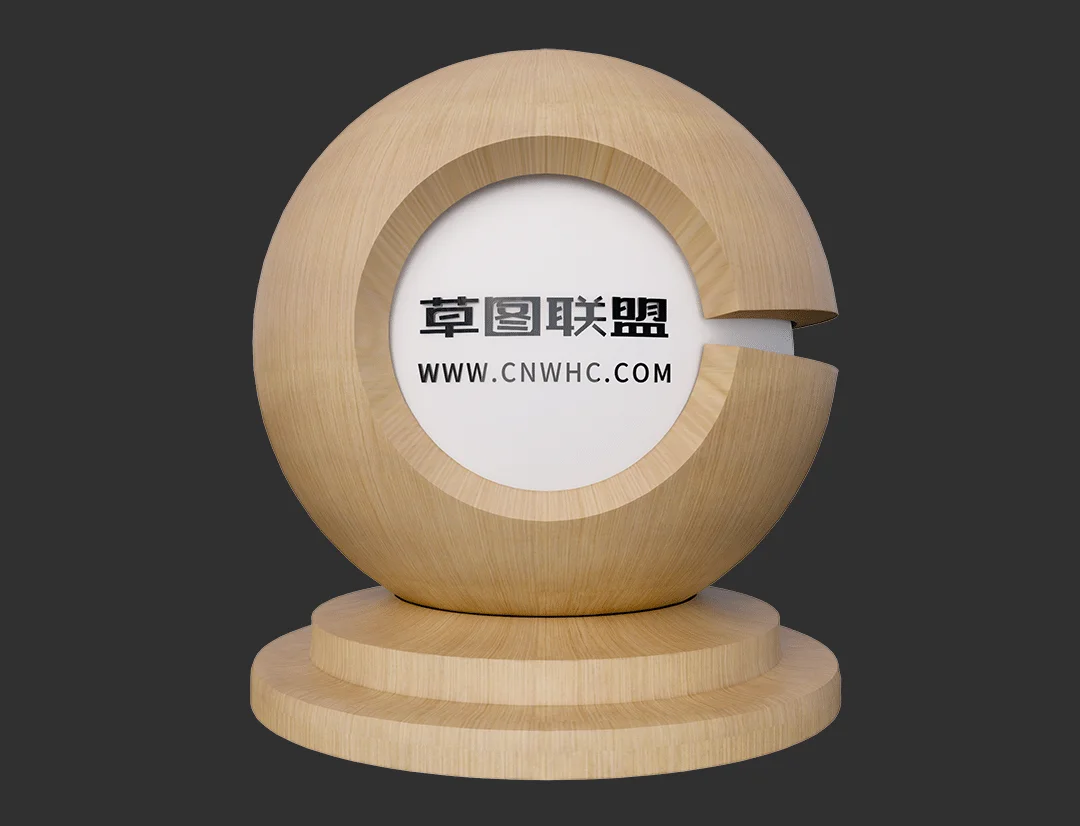 科定KD科技实木木皮板材Enscape材质SketchUp材质贴图下载0283