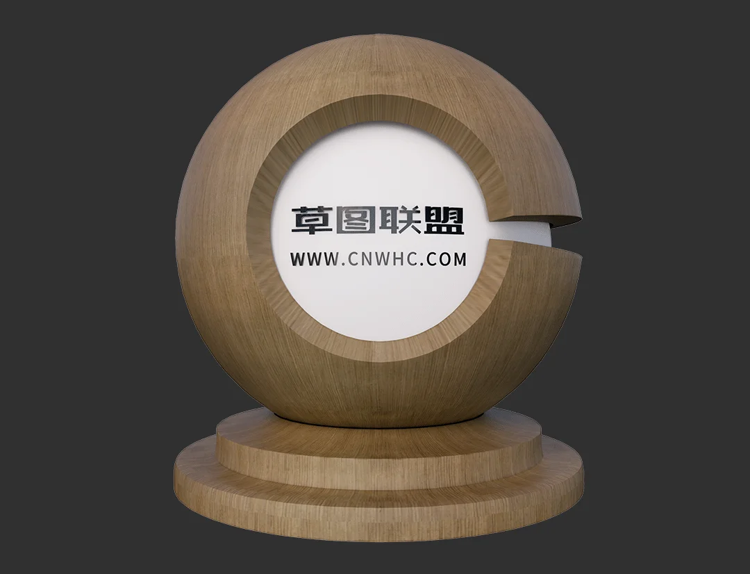 科定KD科技实木木皮板材Enscape材质SketchUp材质贴图下载0286