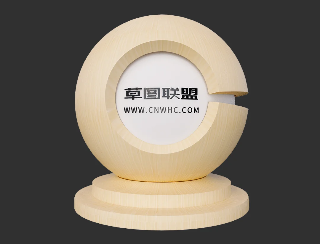 科定KD科技实木木皮板材Enscape材质SketchUp材质贴图下载0292