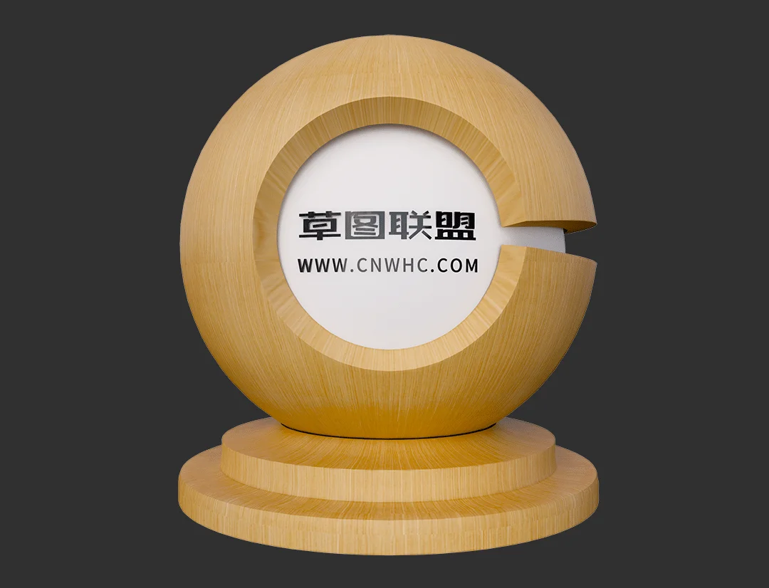 科定KD科技实木木皮板材Enscape材质SketchUp材质贴图下载0295