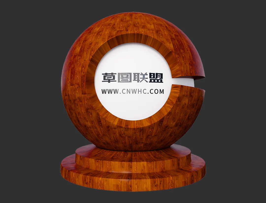 长颈鹿国产强化木地板Enscape材质SketchUp材质贴图下载0471