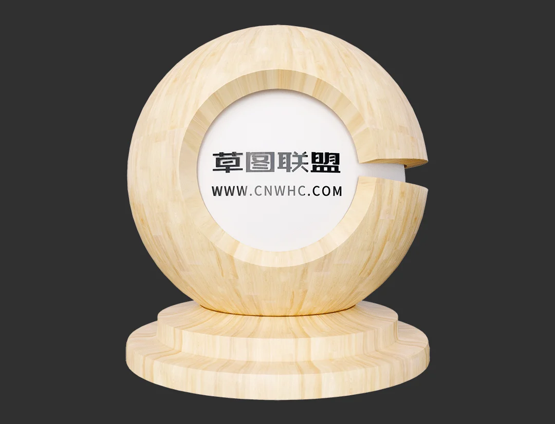长颈鹿国产强化木地板Enscape材质SketchUp材质贴图下载0472