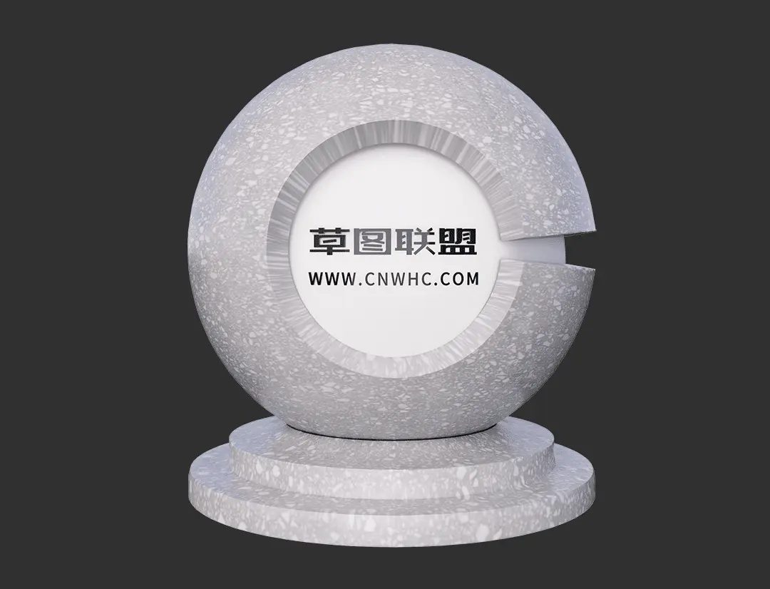 Enscape水磨石SketchUp地面材质贴图下载350