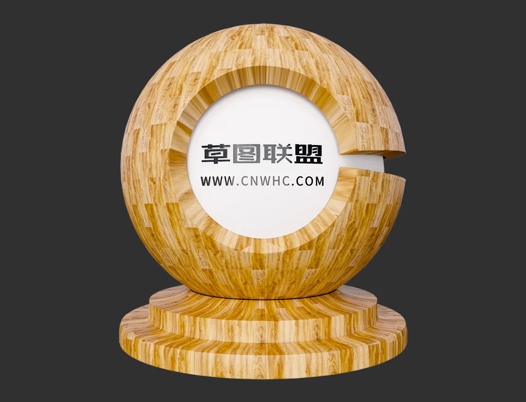长颈鹿国产强化木地板Enscape材质SketchUp材质贴图下载0524