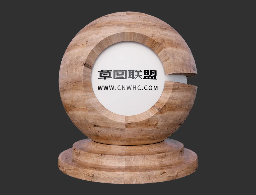 长颈鹿进口强化木地板Enscape材质SketchUp材质贴图下载0327