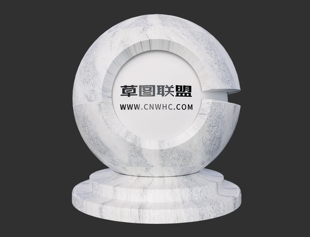 奥力斯特岩板Enscape材质SketchUp材质贴图下载0432