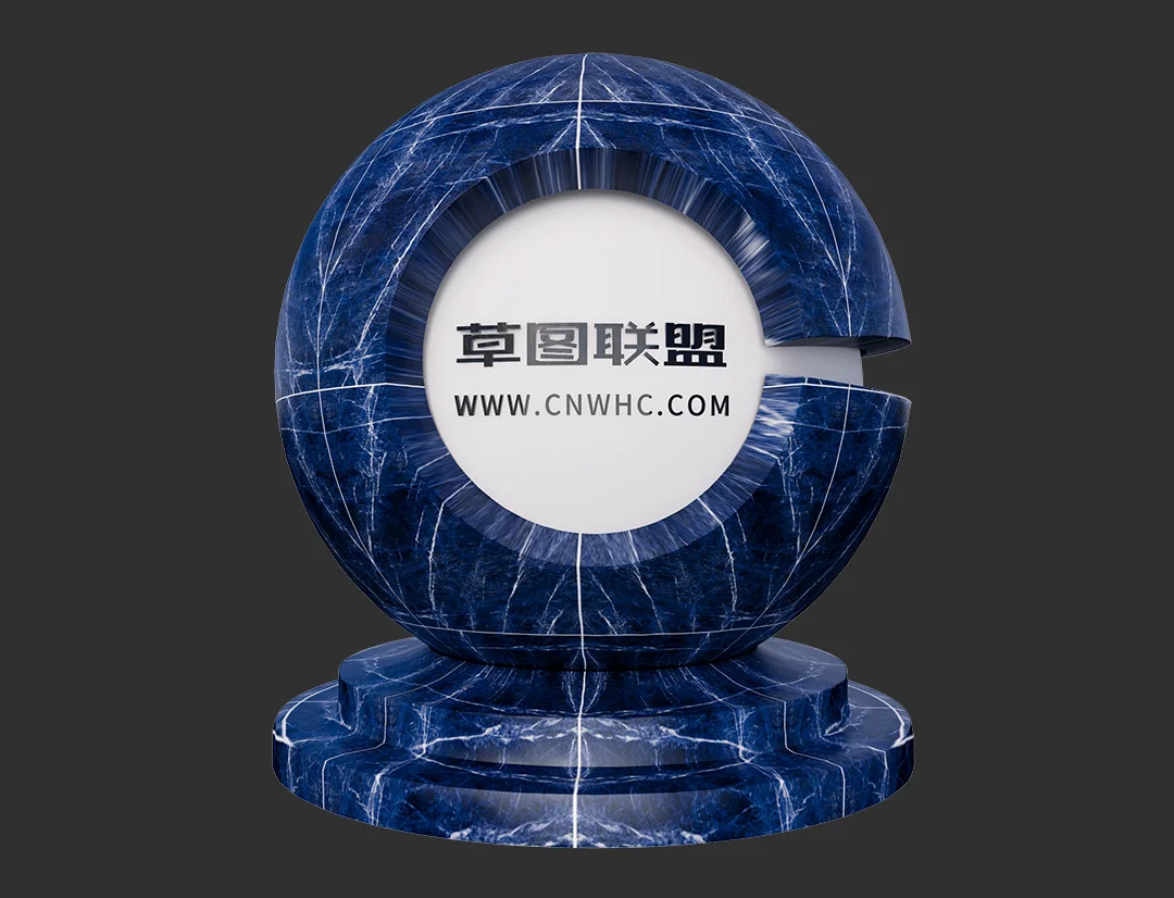 奥力斯特岩板Enscape材质SketchUp材质贴图下载0436