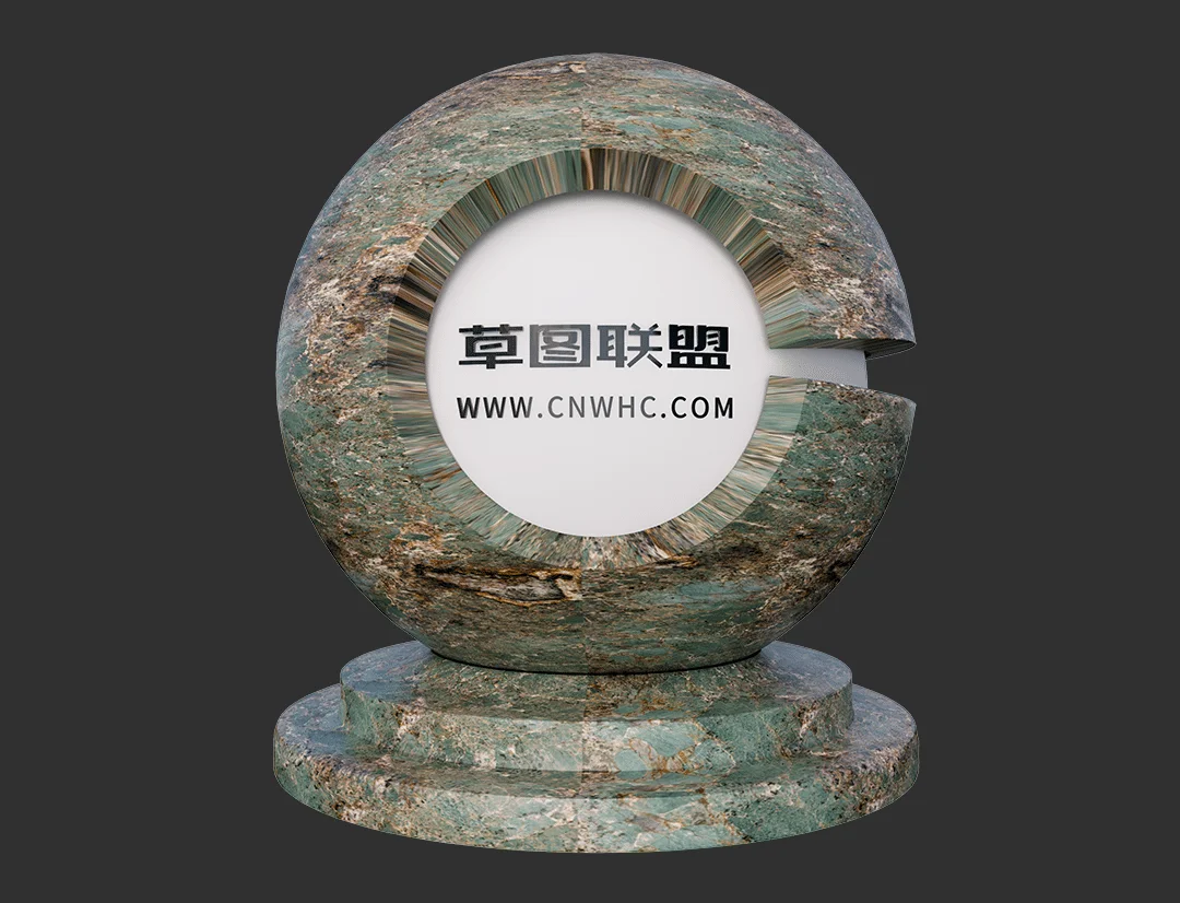 奥力斯特岩板Enscape材质SketchUp材质贴图下载0437