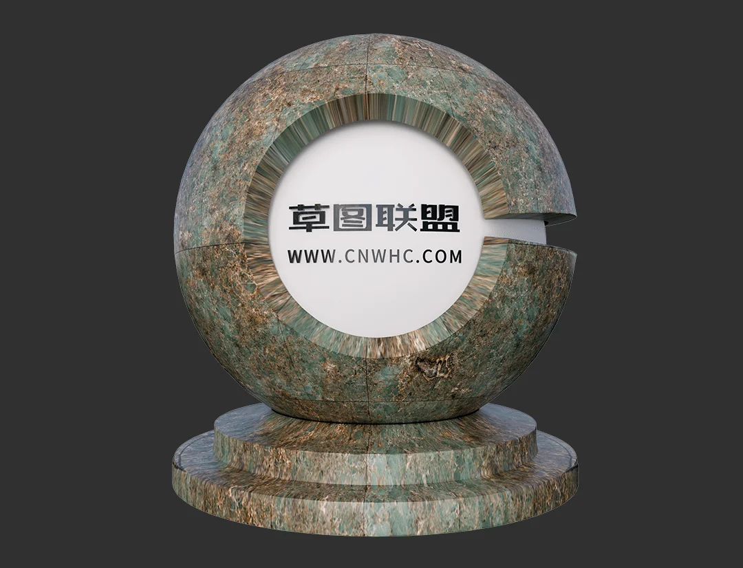 奥力斯特岩板Enscape材质SketchUp材质贴图下载0440