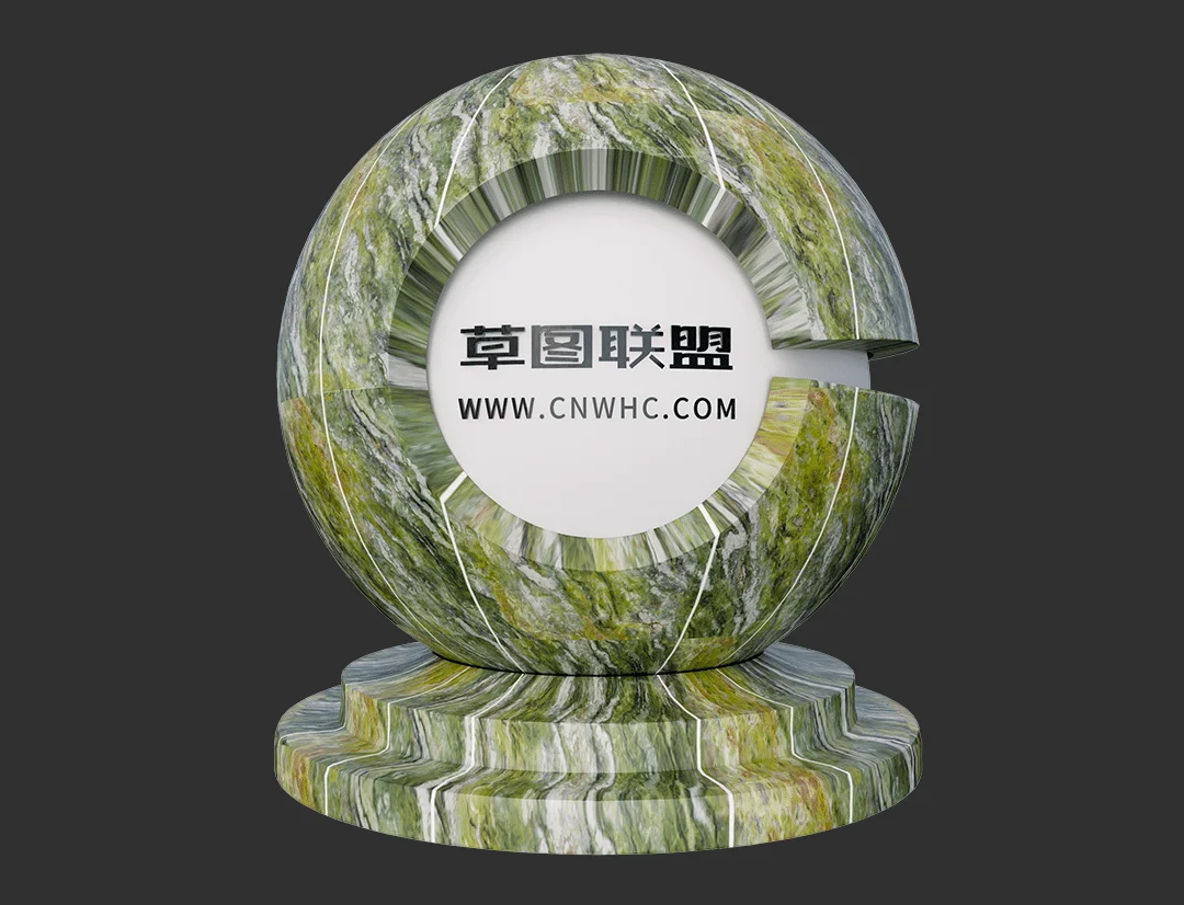 奥力斯特岩板Enscape材质SketchUp材质贴图下载0446