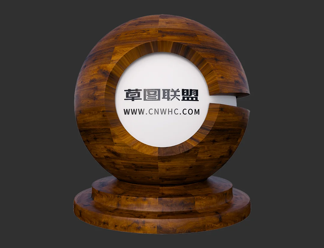 长颈鹿进口强化木地板Enscape材质SketchUp材质贴图下载0330