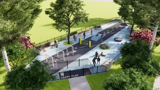 Enscape宠物乐园场景SketchUp草图大师模型下载1046