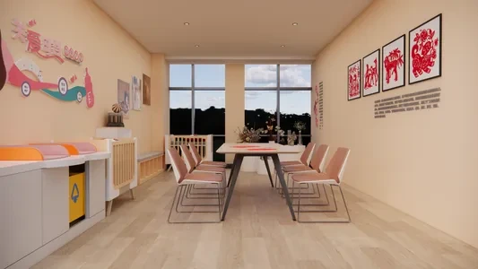 Enscape母婴室场景SketchUp草图大师模型下载1047