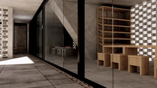 Enscape手工工坊场景SketchUp草图大师模型下载1055