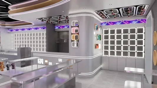 Enscape手办潮玩店场景SketchUp草图大师模型下载1070
