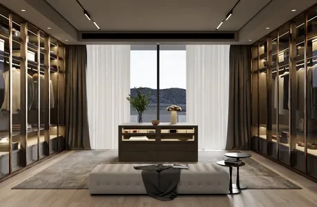 Enscape衣帽间场景SketchUp草图大师模型下载1407