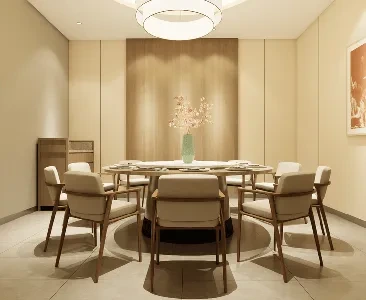 Enscape中式包厢场景SketchUp草图大师模型下载2026