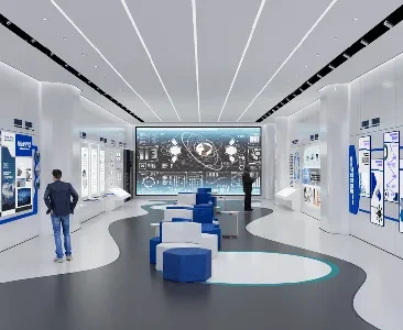 Enscape科技馆场景SketchUp草图大师模型下载2030