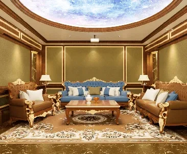 Enscape视听影音室场景SketchUp草图大师模型下载2065