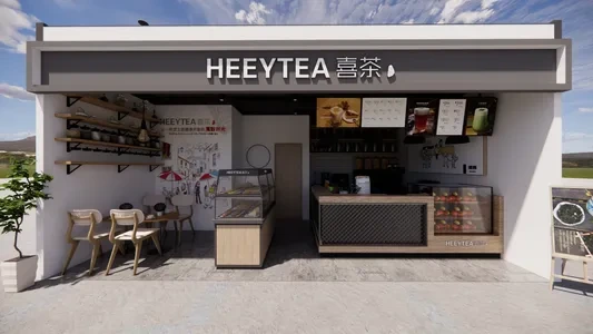 Enscape奶茶甜品店场景SketchUp草图大师模型下载1105