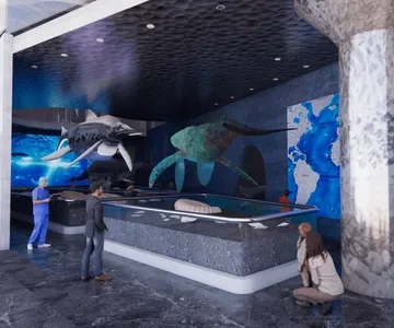 Enscape海洋馆场景SketchUp草图大师模型下载1540