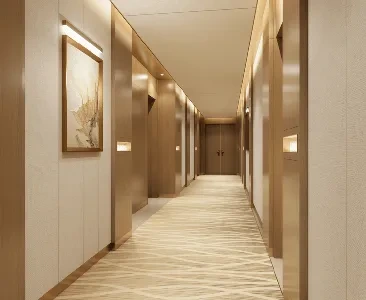 Enscape酒店客房走廊场景SketchUp草图大师模型下载2102
