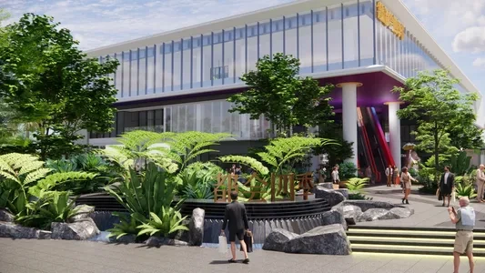 Enscape商业街场景SketchUp草图大师模型下载1132