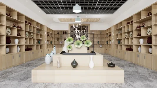 Enscape手工工坊场景SketchUp草图大师模型下载1144