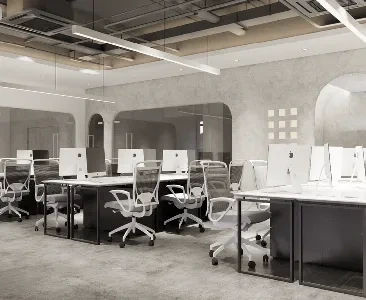 Enscape侘寂风办公室场景SketchUp草图大师模型下载2127