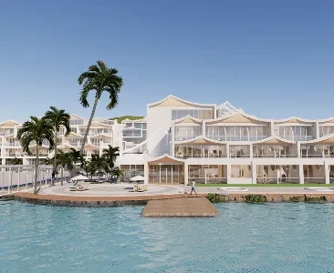 Enscape酒店度假村场景SketchUp草图大师模型下载2133