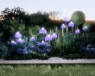 氛围灯场景SketchUp草图大师模型下载ID49013