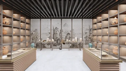 Enscape手工工坊场景SketchUp草图大师模型下载1168