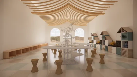 Enscape手工工坊场景SketchUp草图大师模型下载1192