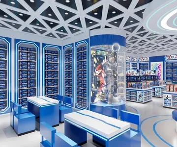 Enscape手办潮玩店场景SketchUp草图大师模型下载1579