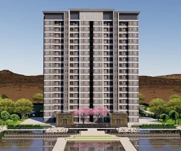 Enscape小区楼盘场景SketchUp草图大师模型下载1599