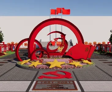 Enscape美丽乡村场景SketchUp草图大师模型下载2154