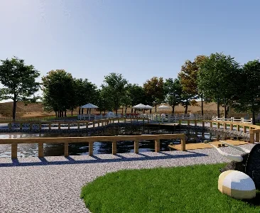 Enscape美丽乡村场景SketchUp草图大师模型下载2175