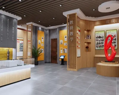 Enscape文化墙场景SketchUp草图大师模型下载ID54942