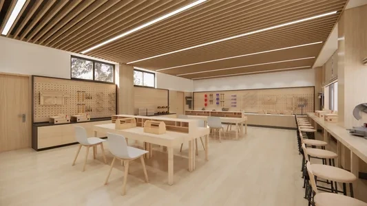 Enscape手工工坊场景SketchUp草图大师模型下载1203