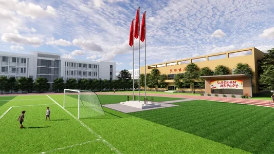 Enscape校园景观场景SketchUp草图大师模型下载1212