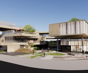 Enscape商业综合体场景SketchUp草图大师模型下载1622
