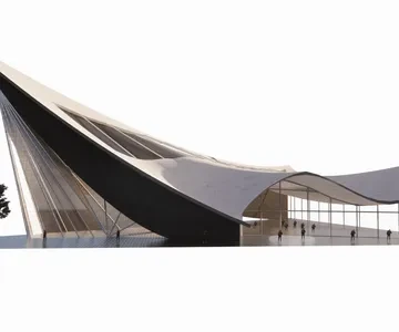 Enscape建筑展馆场景SketchUp草图大师模型下载1623