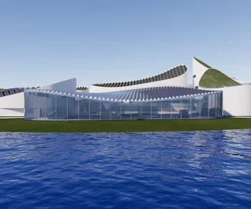 Enscape建筑展馆场景SketchUp草图大师模型下载1624